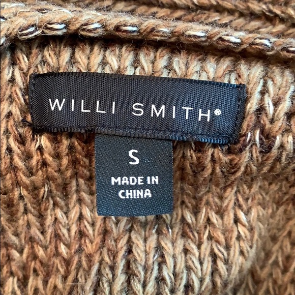 Willie Smith Wool Blend Tie-Front Sweater SZ S - Picture 3 of 8